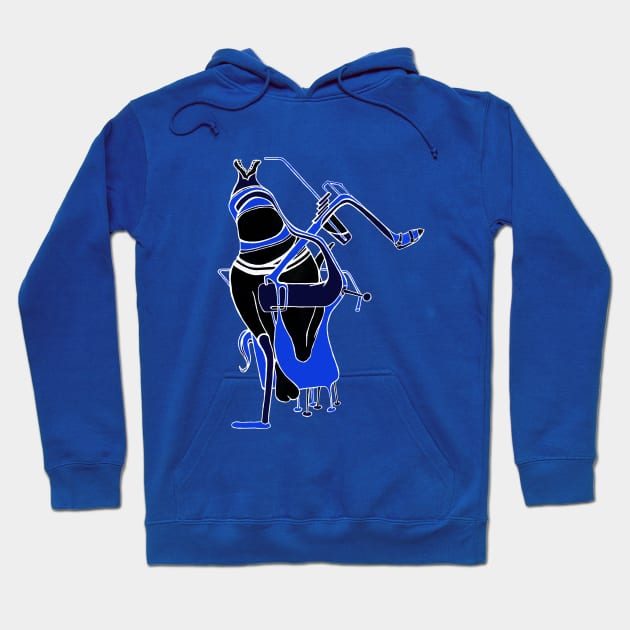 Alt Blue Pill Hoodie by TylerHasbrouck